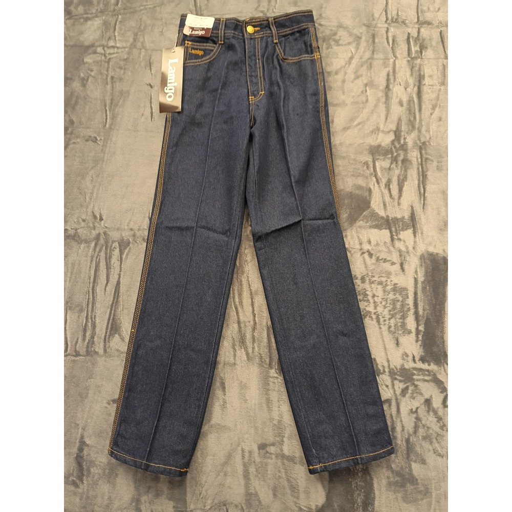 Lamigo Kids Jeans Blue Denim Style 2406 Size 12R Waist 26